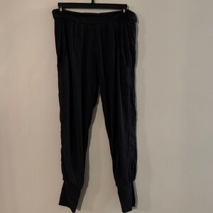 Black Relaxed Fit Pants